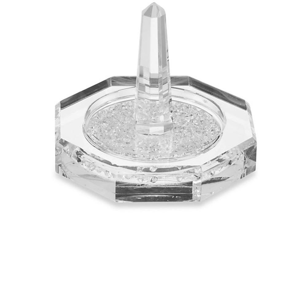 Oleg Cassini Crystal Diamond Ring Holder